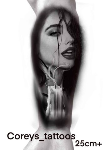 Realism 36 Flash Tattoo Design Sheet Corey