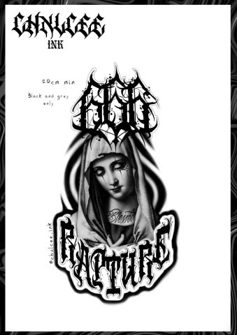 Realism 4 Flash Tattoo Design Sheet Chelsea