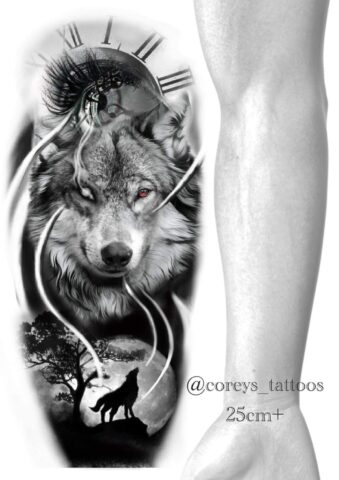 Realism 45 Flash Tattoo Design Sheet Corey