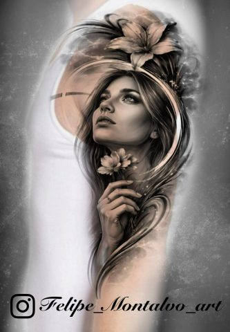 Realism Flash Tattoo Sheet Felipe