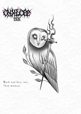 animal flash tattoo design Chelsea